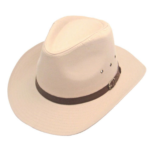 Adult Wide Brim Cowboy Hat Cream