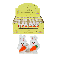 Easter Bunny With Carrot Decoration