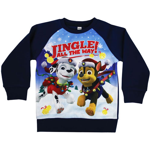 Wholesale Jumpers| Wholesale Christmas | Boys Paw Patrol Christmas