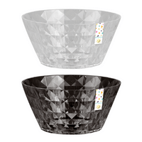 Diamond Plastic Bowl Dia 15cm