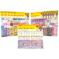 Mega 300 Piece Sticker Pack
