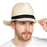Adult Fedora Hat With Black Band