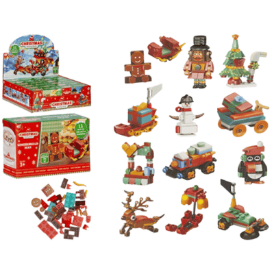 Wizz Toys Christmas Building Block Series A