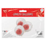 Confetti Heart Balloons 3 Pack