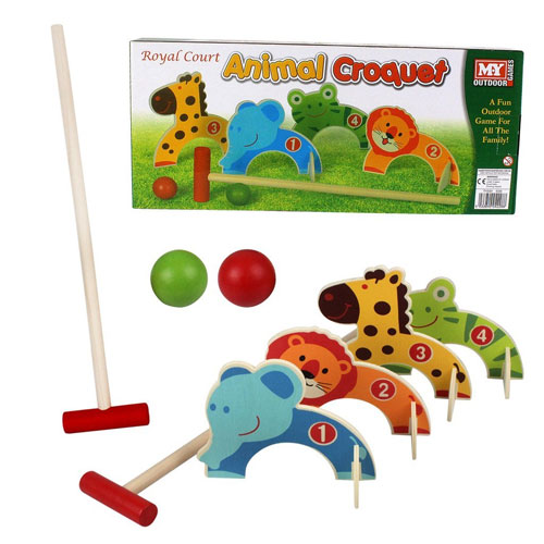 Animal Croquet Outdoor Game