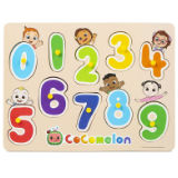 Cocomelon Learning Numbers Peg Board