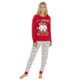 Ladies Christmas Pudding Pyjama Set