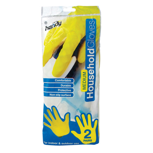 Medium Househould Gloves 2 Pack