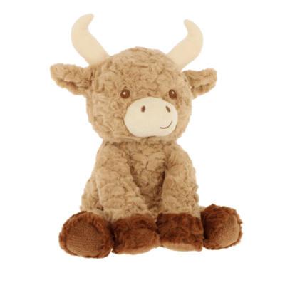 25cm Keeleco Baby Hamish Highland Cow