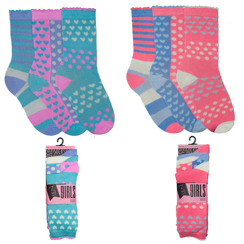 Girls Fancy Ankle Socks