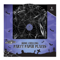 Halloween Paper Plates 22.5cm 8PK