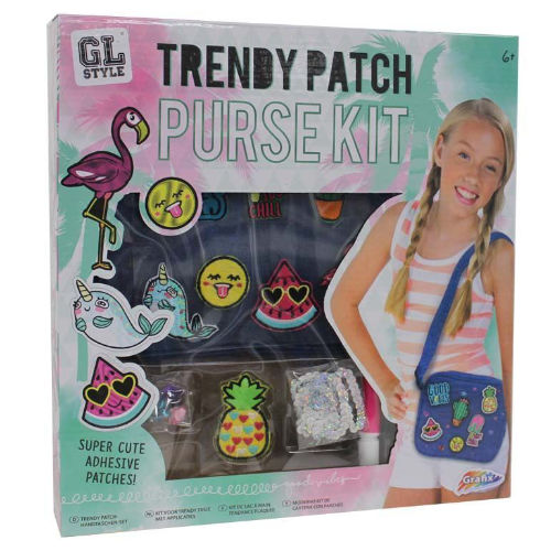 Make Your Own Trendy Patch Purse Kit Wholesale Toys Wholesale Kids