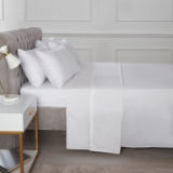 Percale Extra Deep Fitted Bed Sheet White