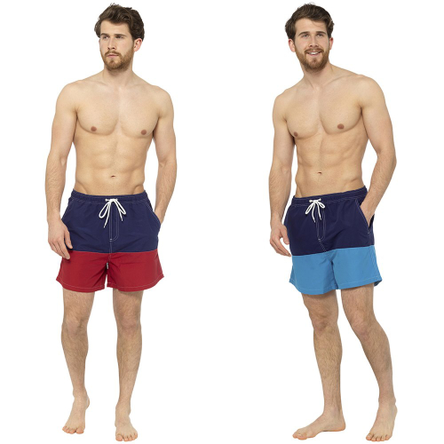 Mens Colour Block Swim Shorts | Wholesale Swim Shorts | Wholesale ...