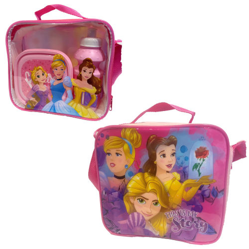 Official Disney Princess 3 Piece Lunch Set | Wholesale Bags | Wholesale ...