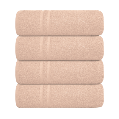 Luxury Soft Cotton Chevron Bath Sheet Mink