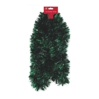 Dark Green Chunky Christmas Tinsel 2 Meter