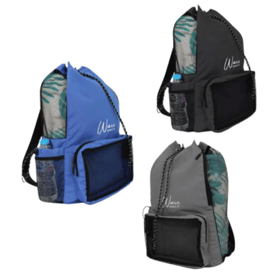 Bordlite Lightweight Mesh Breathable Backpack With Drawstring- Mixed Colours