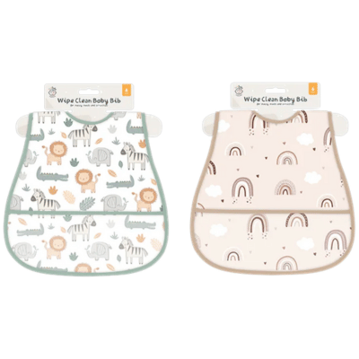 Wipe Clean Baby Bib