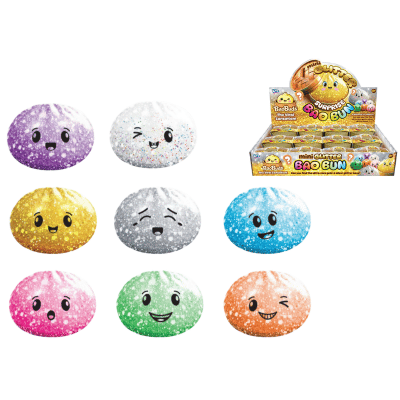 Maltose Glitter Mini Bao Buns In Dumpling Case