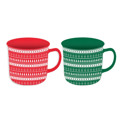 Festive Christmas Patterned Mug