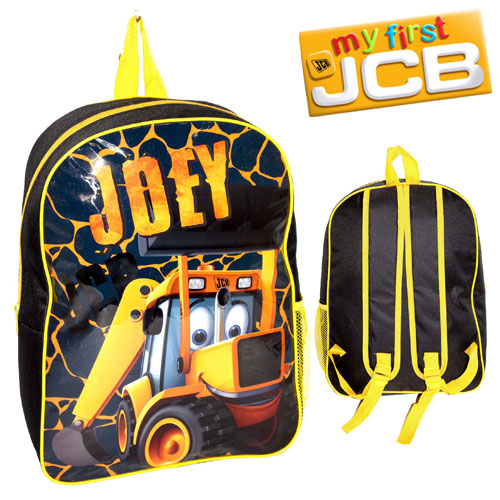 Official Joey JCB Arch Backpack With Mesh Black