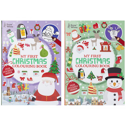 Extra Large Christmas Colouring Book