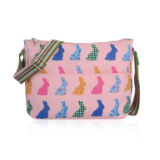 Rabbit Multi-Purpose Cross Body Bag Pink