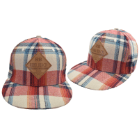 Adults Rebel Beach Check Design Baseball Cap