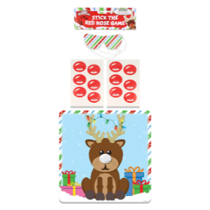 Stick The Red Nose On The Reindeer Christmas Game