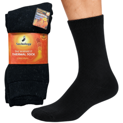 2.34 Tog Rated 5 Pack Thermal Socks