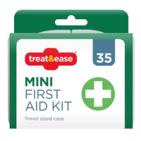 Mini First Aid Kit In Travel Size Case