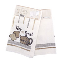 Tea & Coffee Tea Towels 3 Pack