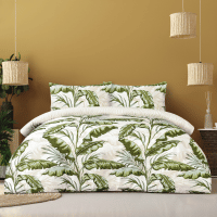 Tropical Leaf Duvet Set