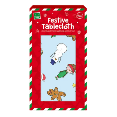 Novelty Design Festive Wipe Clean Tablecloth