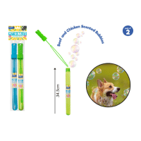 Scented Pet Bubble Wands 2 Pack