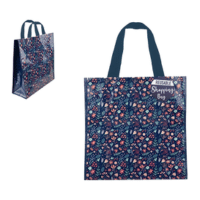 Floral Design Shopping Bag