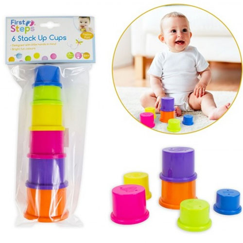 6 Stack Up Cups Set Wholesale Baby Toys Wholesale Toys
