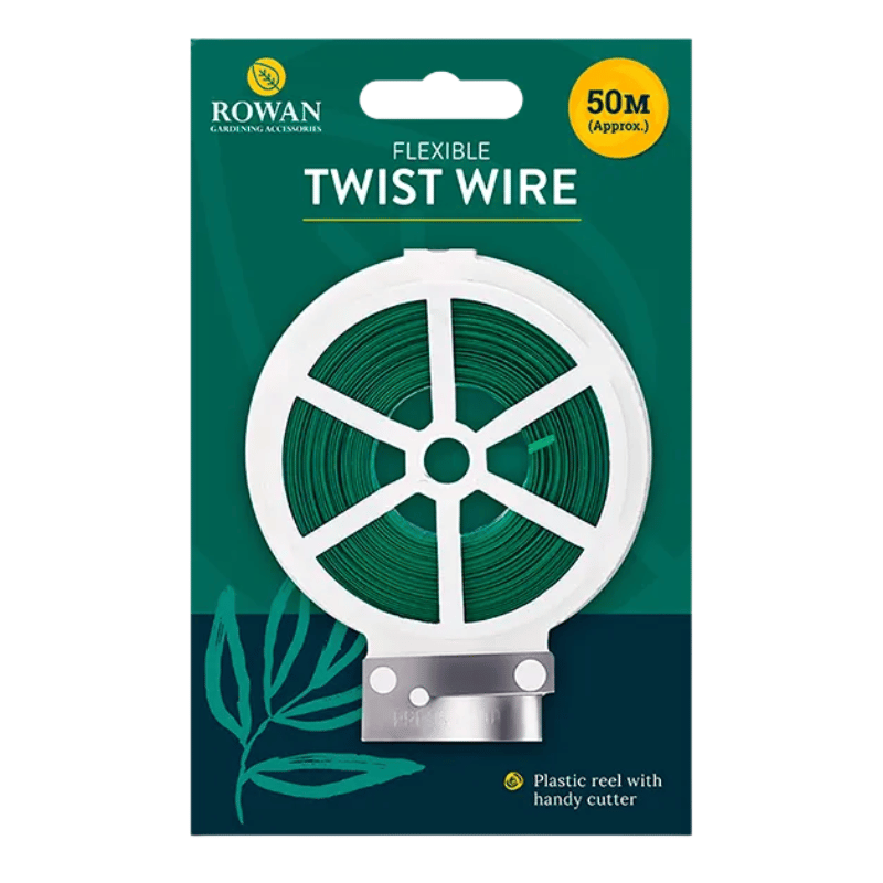 Twistee Garden Wire With Dispenser & Cutter