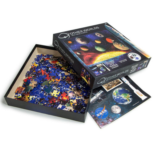 Official NASA 300 Piece Puzzle With Stickers
