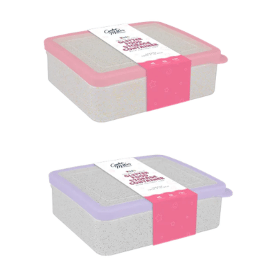 Glitter Food Storage Container