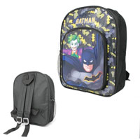 Official Batman Black Deluxe Backpack