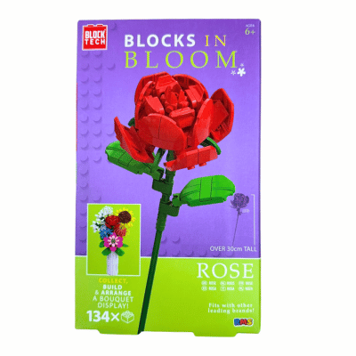 Block Tech Build In Bloom Kit - Rose
