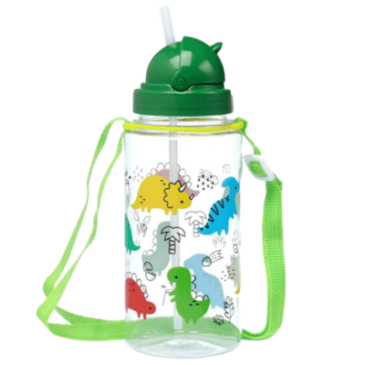 450ml Childrens Shatterproof Water Bottle Dinosauria Jr