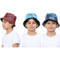 Boys Beach Designs Reversible Bucket Hat