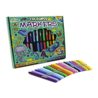 Coloured Marker Set 20 Pack