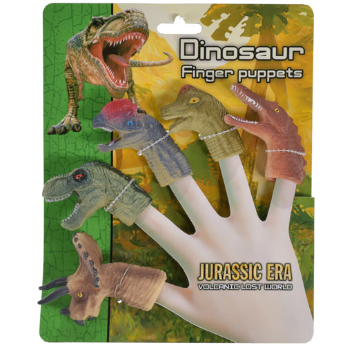 Dinosaur Finger Puppets 5 Pack