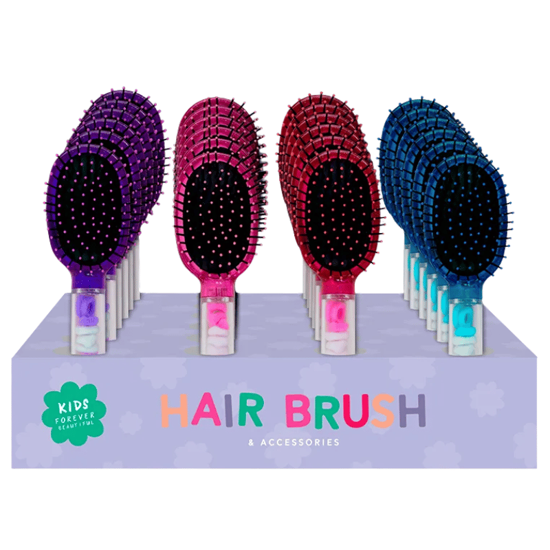 Hair Brush & Accessories With PDQ