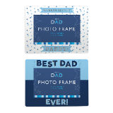 Fathers Day Foiled Photo Frame