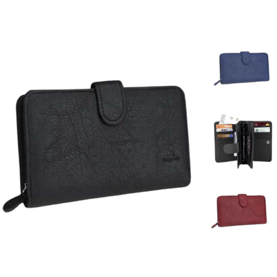 Ladies Multi Card + Coin Box Purse